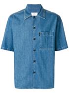 Comme Des Garçons Shirt Gold Detail Shirt - White