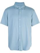 Save Khaki United Plain Shortsleeved Shirt - Blue