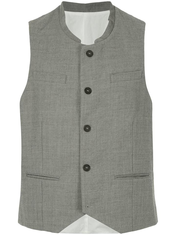 Bergfabel Boxy Waistcoat - Grey
