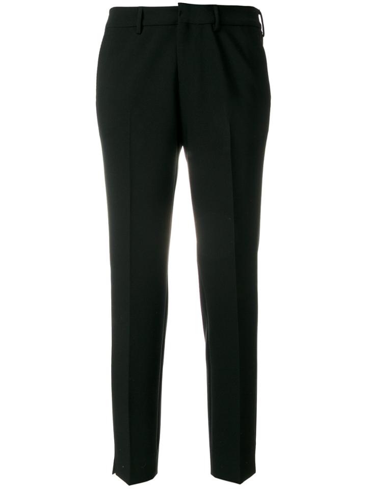 Pt01 Straight Tailored Trousers - Black