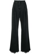 Philosophy Di Lorenzo Serafini Distressed Flared Jeans - Black