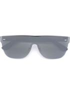Retrosuperfuture 'tuttolente Flat Top 57' Sunglasses, Adult Unisex, Grey, Acetate