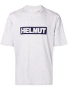 Helmut Lang Logo Patch T-shirt - Grey