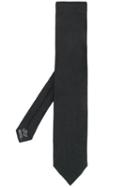 Tom Ford Textured Pointed Tip Tie - Black