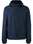 Michael Kors Hooded Zipped Jacket, Men's, Size: Xl, Blue, Nylon/polyester