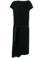Brunello Cucinelli Belted Sweater Dress - Black