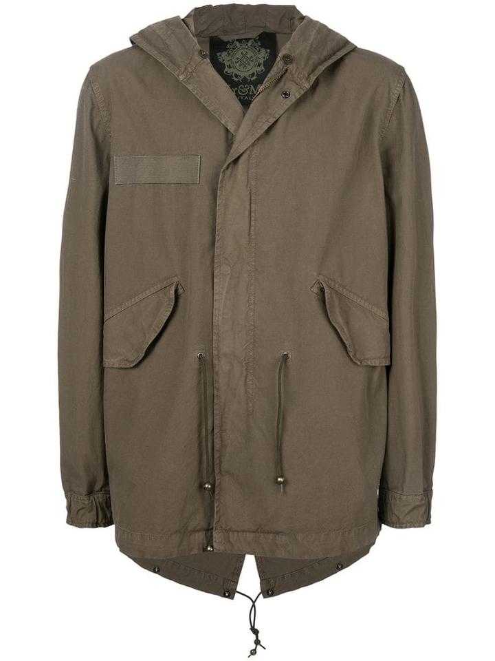 Mr & Mrs Italy Classic Midi Parka - Brown