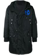 Diesel Black Gold Logo Detail Parka
