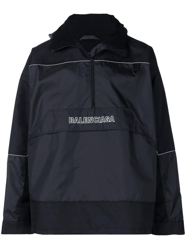 Balenciaga 80's Windbreaker - Black