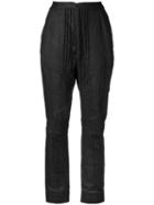 Aganovich Pleated Pants, Women's, Size: 36, Black, Linen/flax