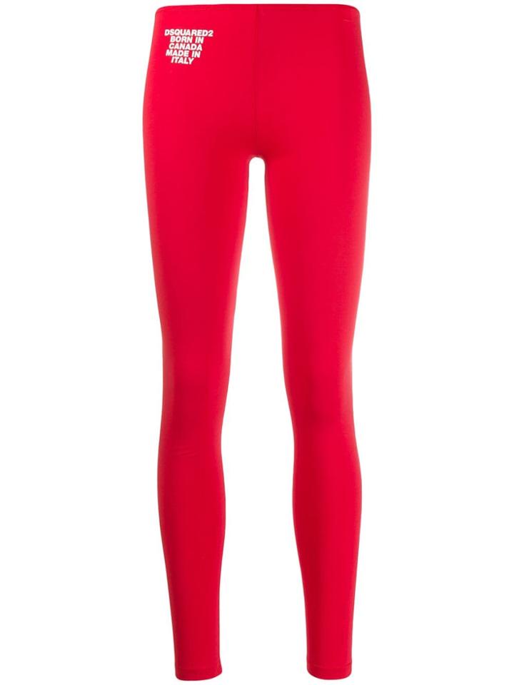 Dsquared2 Logo Print Leggings