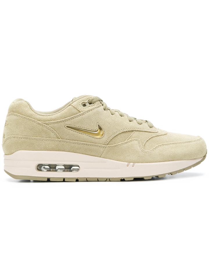 Nike Lace Up Sneakers - Nude & Neutrals