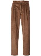 John Elliott Wide Leg Trousers - Brown