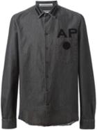 Andrea Pompilio 'gore' Shirt, Men's, Size: 50, Black, Cotton