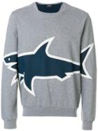 Paul & Shark Shark Print Sweatshirt - Grey