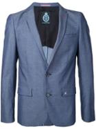 Guild Prime Dots Print Blazer, Men's, Size: 3, Blue, Cotton