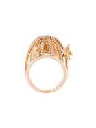 Christina Debs Bird Cage Diamond Ring