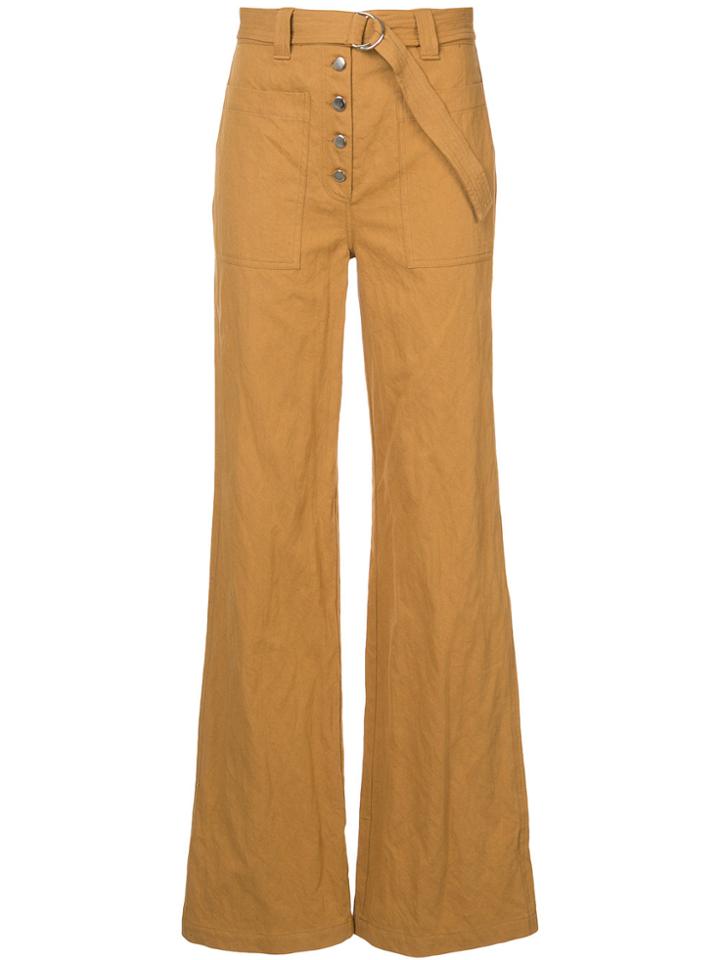 A.l.c. Loose Fit Trousers - Yellow & Orange