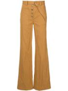 A.l.c. Loose Fit Trousers - Yellow & Orange