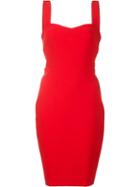 Likely Sweetheart Neck Fitted Dress, Women's, Size: 6, Red, Polyester/rayon/spandex/elastane