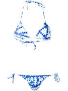 Sub Triangle Bikini Set, Women's, Size: P, White, Spandex/elastane/polyamide