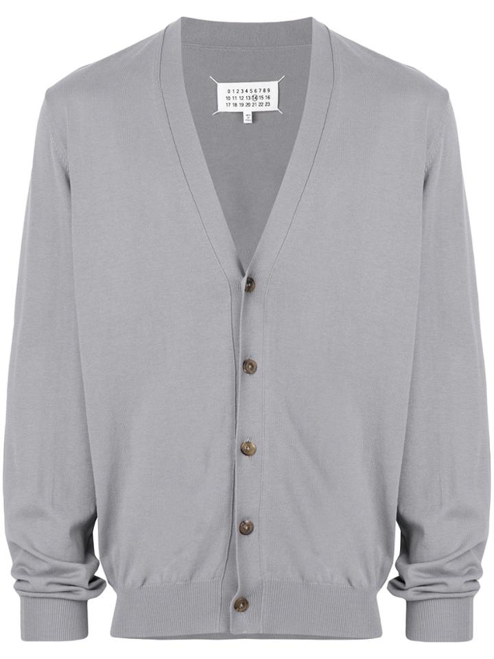 Maison Margiela Classic Button-down Cardigan - Grey