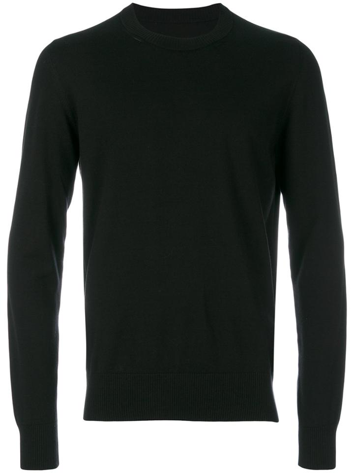 Maison Margiela Elbow Patch Jumper - Black