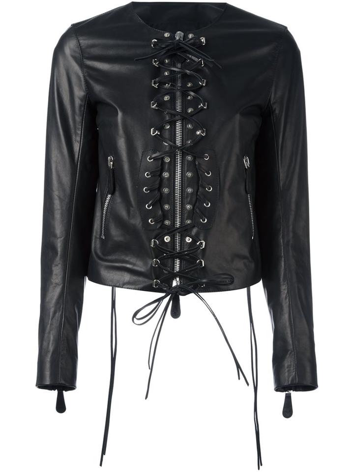 Marcelo Burlon County Of Milan Front Lace-up Effect Jacket