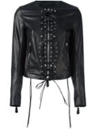 Marcelo Burlon County Of Milan Front Lace-up Effect Jacket