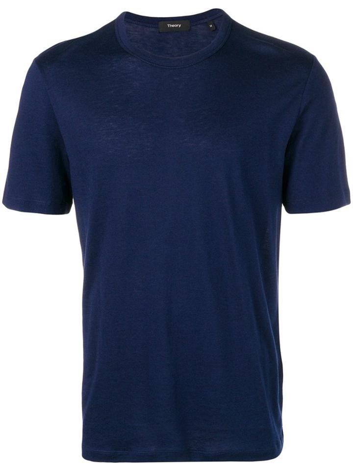 Theory Classic Short Sleeve T-shirt - Blue