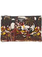 Prada All-over Print Clutch - Multicolour