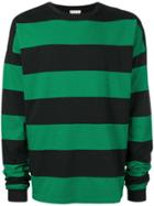 Marni Striped Long Sleeved T-shirt - Green