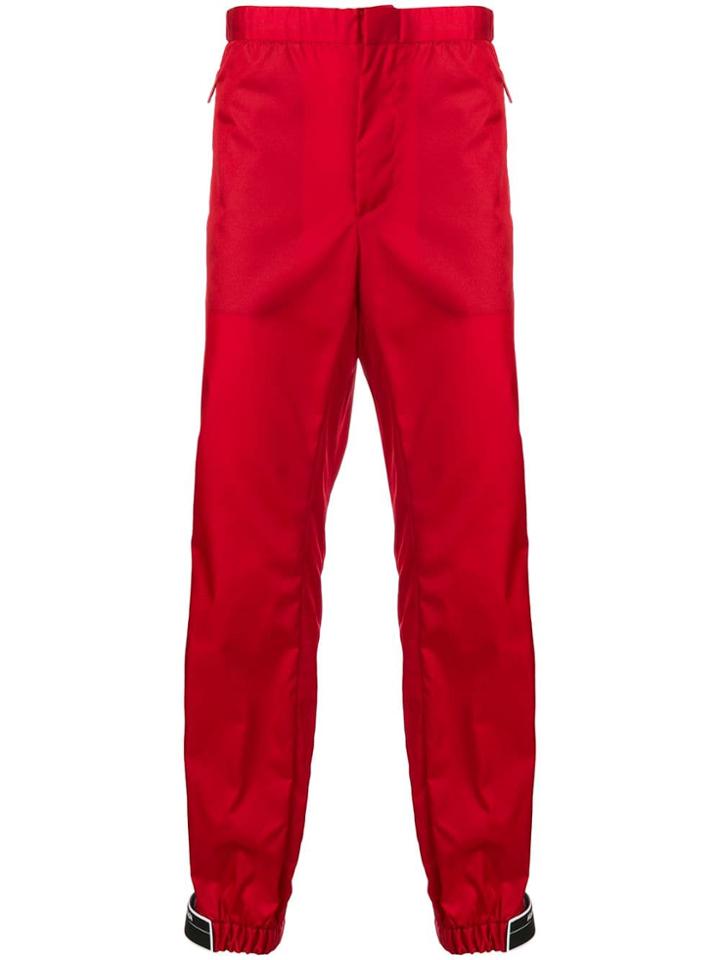 Prada Shiny Tapered Trousers
