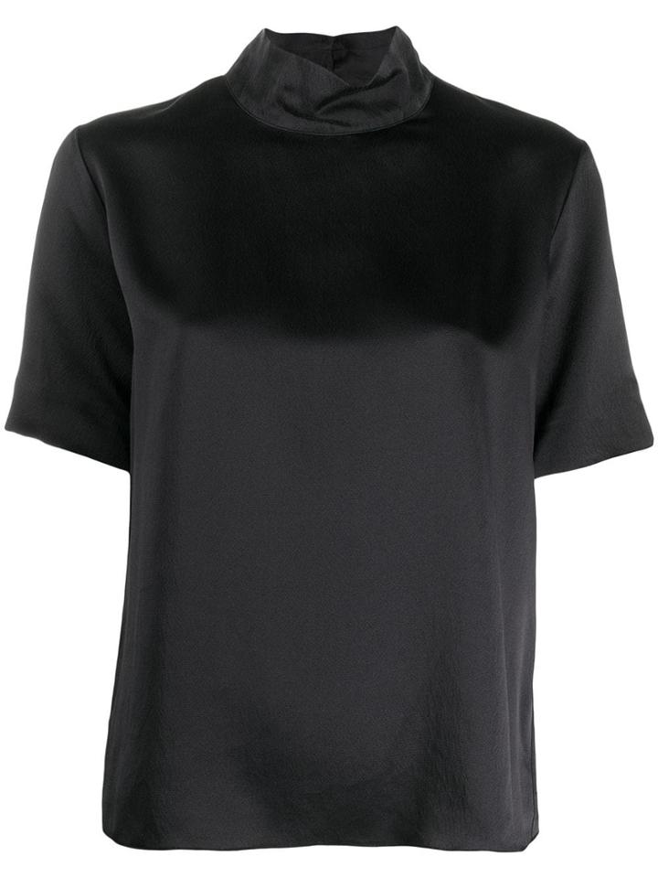 Forte Forte Roll Neck T-shirt - Black