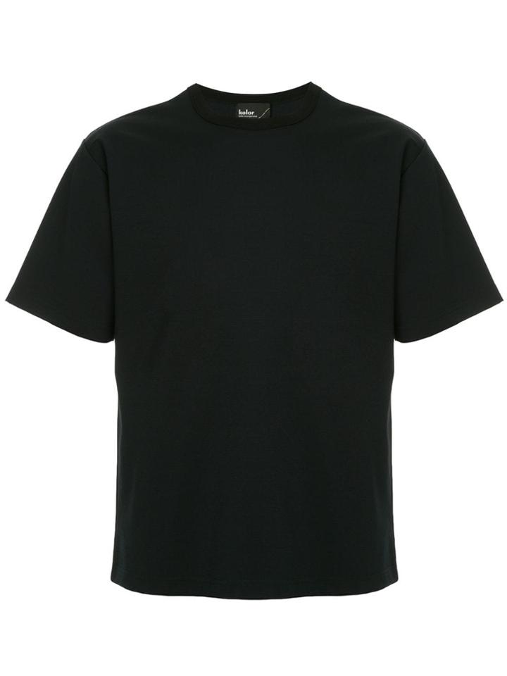 Kolor Plain Classic T-shirt - Black