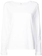 Re/done Long Sleeve T-shirt - White