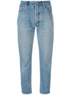 Re/done Straight Jeans - Blue
