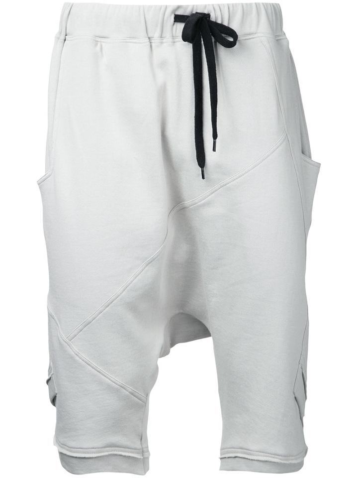 First Aid To The Injured - Pharynx Shorts - Unisex - Cotton - 3, Grey, Cotton