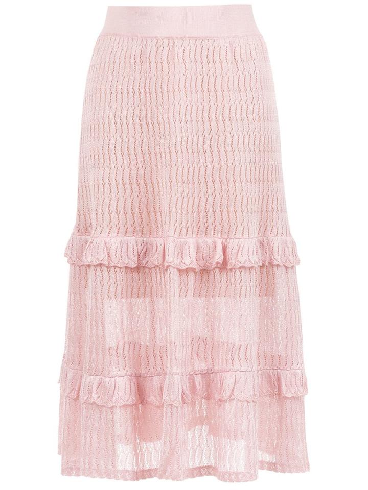 Cecilia Prado Irene Midi Skirt - Pink