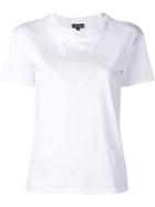 Emporio Armani Tone On Tone Logo T-shirt - White