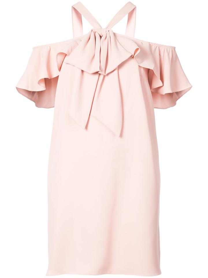 Jay Godfrey Broda Dress - Pink & Purple