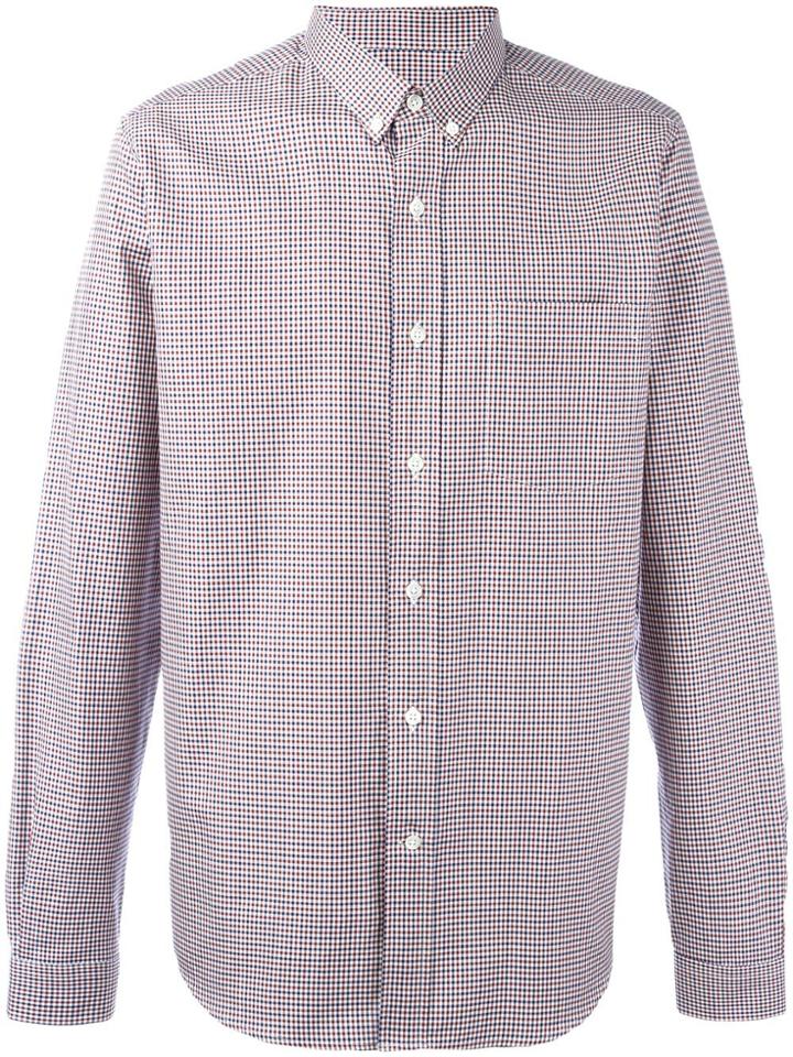 Ami Alexandre Mattiussi Button Down Shirt - Multicolour