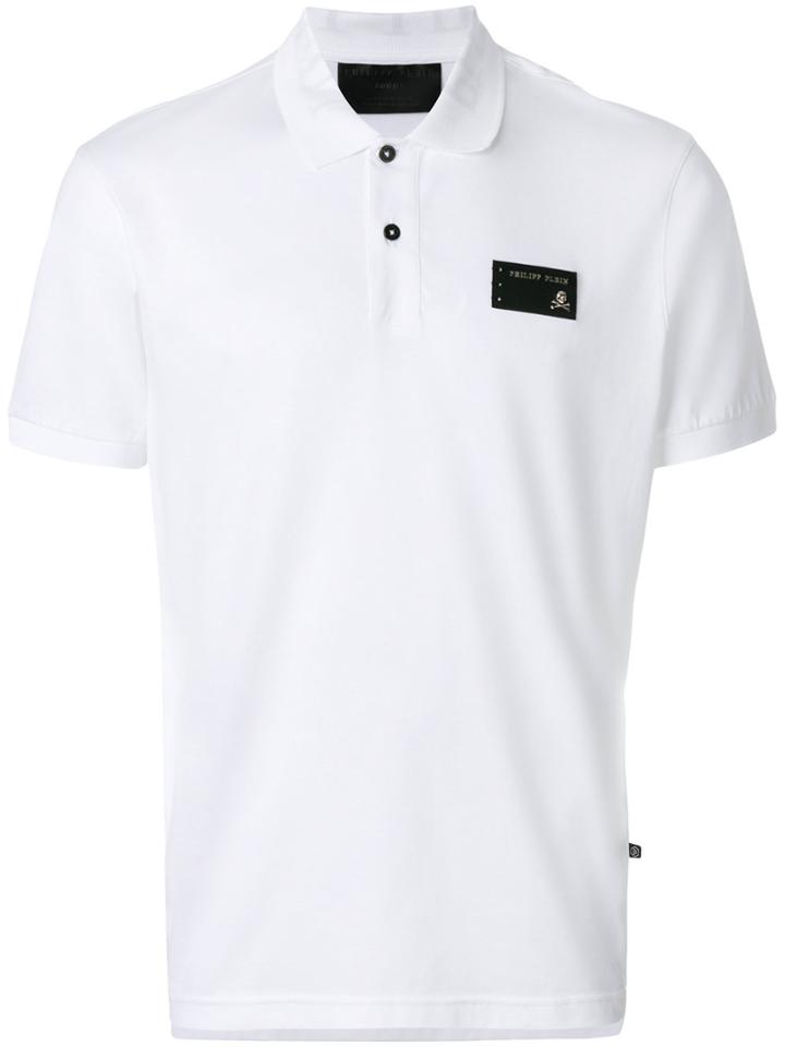 Philipp Plein Say You Polo Shirt - White