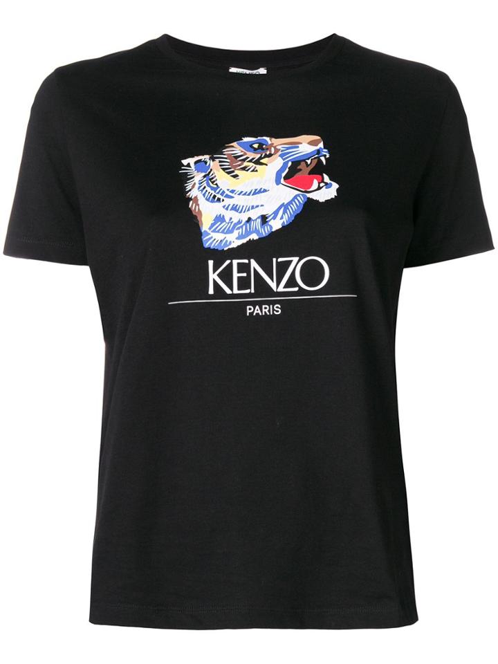 Kenzo Tiger Head T-shirt - Black