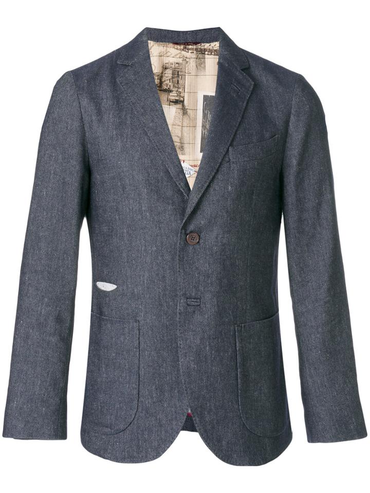 Al Duca D'aosta 1902 Formal Blazer - Blue
