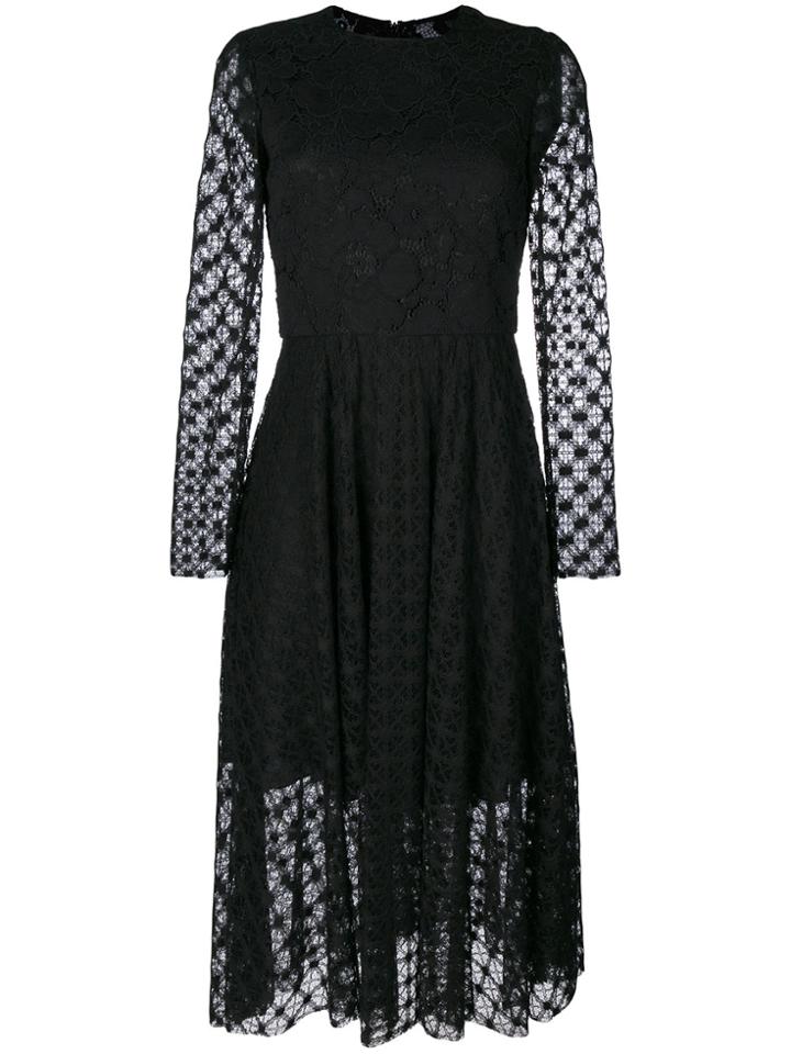 Philosophy Di Lorenzo Serafini Layered Lace Dress - Black