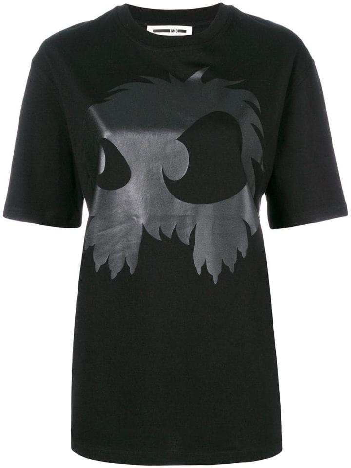 Mcq Alexander Mcqueen Monster Print T-shirt - 1000