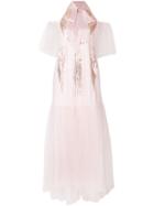 Temperley London Mineral Gown Dress - Pink & Purple