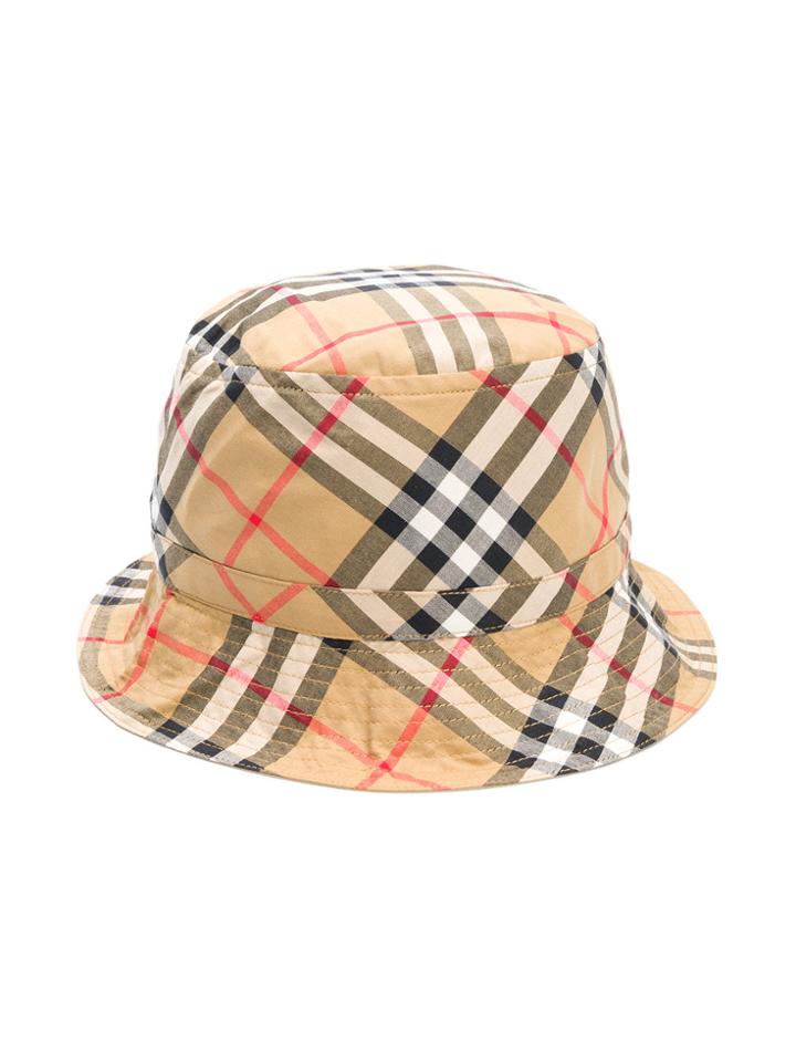 Burberry Kids Chandy Hat - Brown