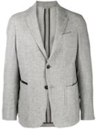 Ermenegildo Zegna Classic Single-breasted Blazer - Silver